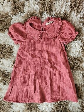 Mabel + Honey Dress with Peter Pan Collar | Size 5